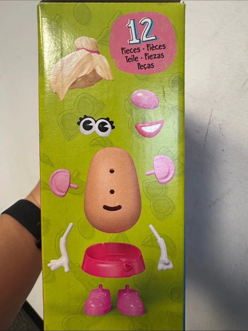 Hasbro Mrs. Potato Head Toy - Pink, Blonde & Black Accents